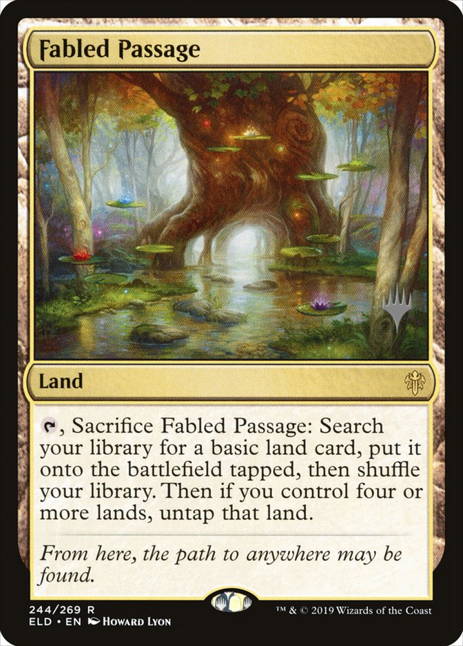 Fabled Passage (Promo Pack) [Throne of Eldraine Promos] | Black Swamp Games