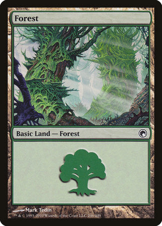 Forest (246) [Scars of Mirrodin] | Black Swamp Games