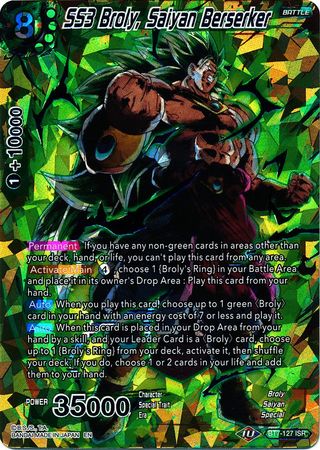 SS3 Broly, Saiyan Berserker [BT7-127] | Black Swamp Games