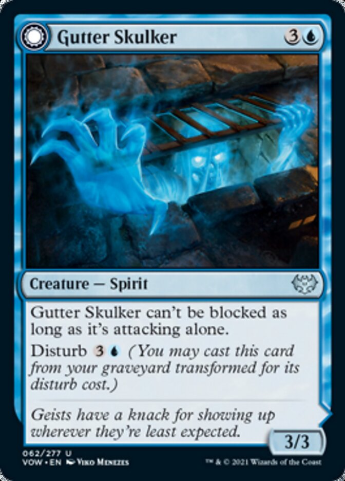 Gutter Skulker // Gutter Shortcut [Innistrad: Crimson Vow] | Black Swamp Games