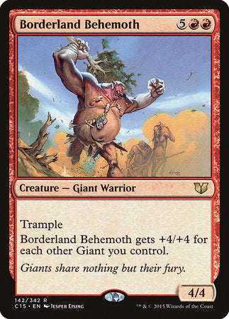 Borderland Behemoth [Commander 2015] | Black Swamp Games