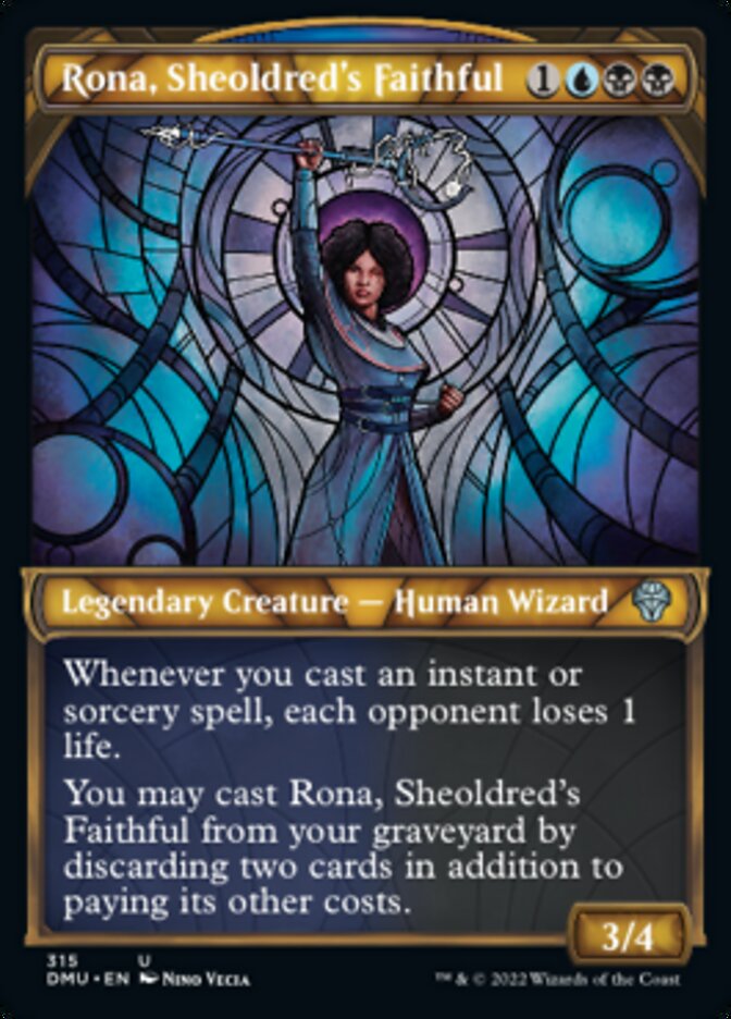 Rona, Sheoldred's Faithful (Showcase) [Dominaria United] | Black Swamp Games