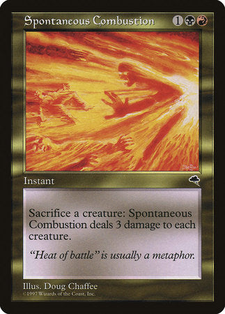 Spontaneous Combustion [Tempest] | Black Swamp Games