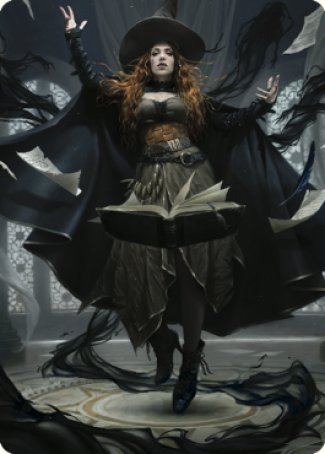 Tasha, the Witch Queen Art Card (41) [Commander Legends: Battle for Baldur's Gate Art Series] | Black Swamp Games