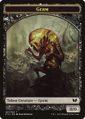 Germ // Zombie Double-Sided Token [Commander 2015 Tokens] | Black Swamp Games