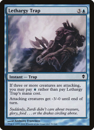 Lethargy Trap [Zendikar] | Black Swamp Games