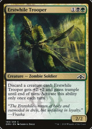 Erstwhile Trooper [Guilds of Ravnica] | Black Swamp Games