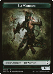 Copy (013) // Elf Warrior Token [Commander Legends Tokens] | Black Swamp Games