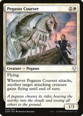 Pegasus Courser [Dominaria] | Black Swamp Games