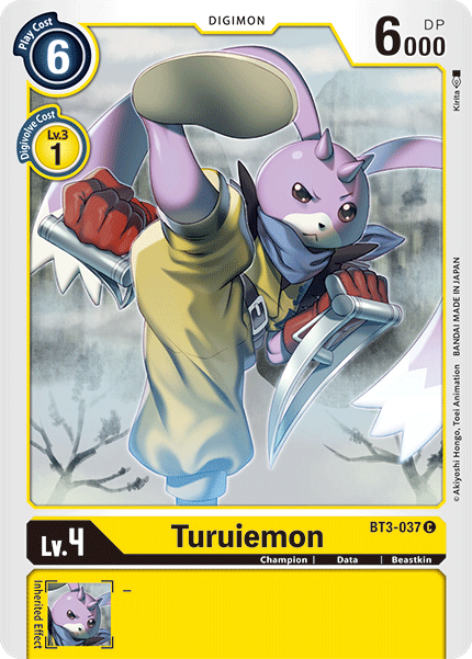 Turuiemon [BT3-037] [Release Special Booster Ver.1.5] | Black Swamp Games