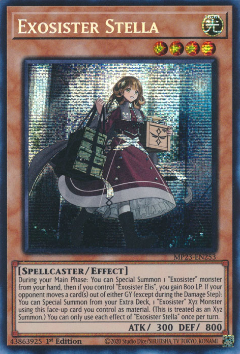 Exosister Stella [MP23-EN253] Prismatic Secret Rare | Black Swamp Games