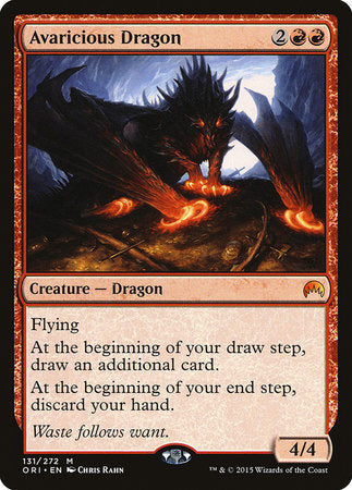 Avaricious Dragon [Magic Origins] | Black Swamp Games