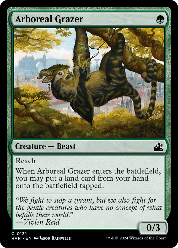 Arboreal Grazer [Ravnica Remastered] | Black Swamp Games