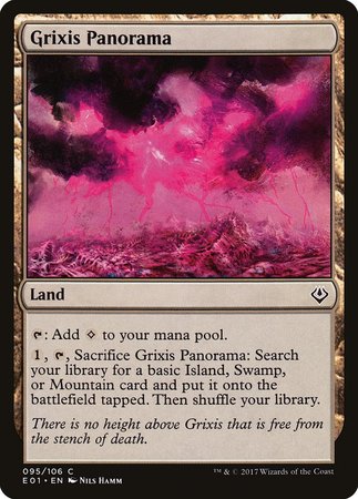 Grixis Panorama [Archenemy: Nicol Bolas] | Black Swamp Games