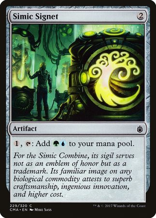 Simic Signet [Commander Anthology] | Black Swamp Games