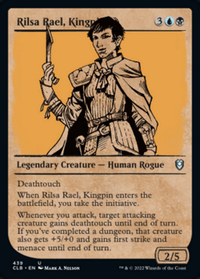 Rilsa Rael, Kingpin (Showcase) [Commander Legends: Battle for Baldur's Gate] | Black Swamp Games