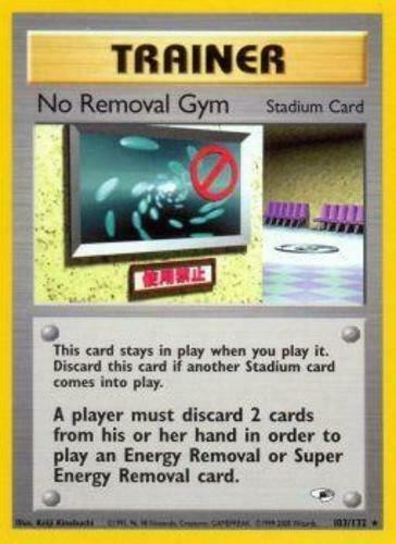 No Removal Gym (103/132) [Gym Heroes Unlimited] | Black Swamp Games