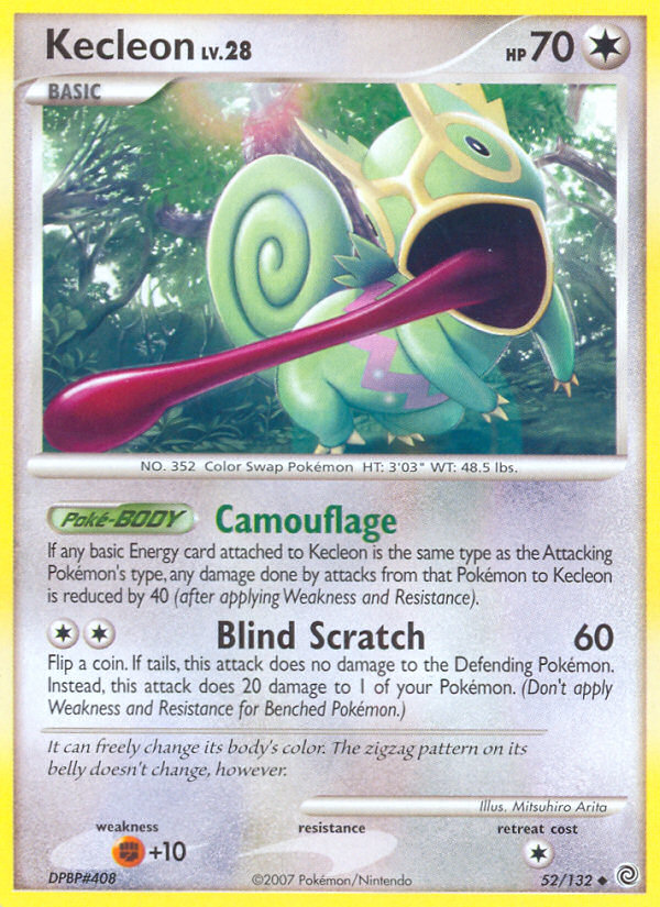 Kecleon (52/132) [Diamond & Pearl: Secret Wonders] | Black Swamp Games