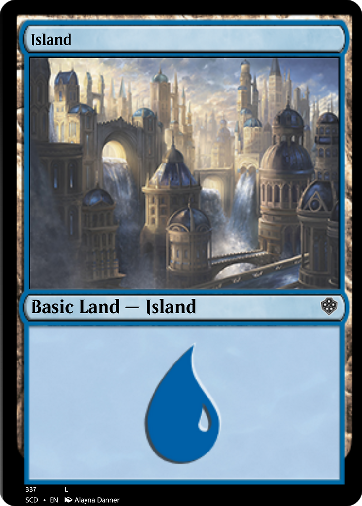 Island [Starter Commander Decks] | Black Swamp Games