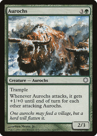 Aurochs [Coldsnap Theme Decks] | Black Swamp Games