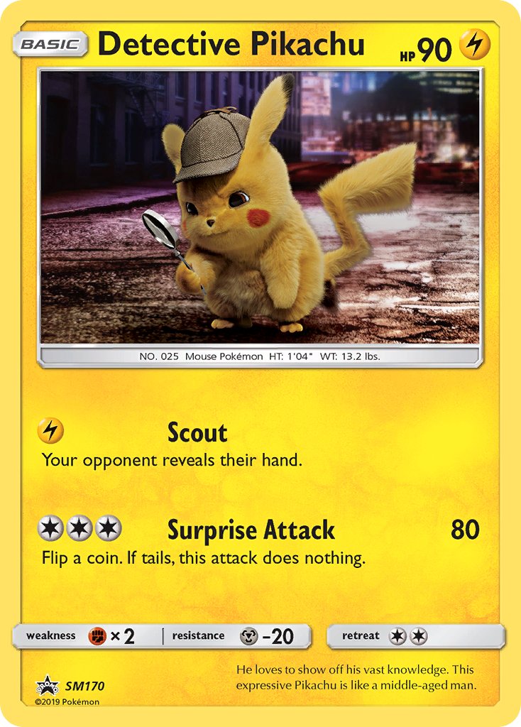 Detective Pikachu (SM170) [Sun & Moon: Black Star Promos] | Black Swamp Games