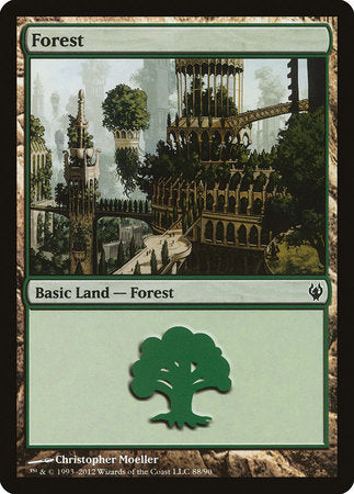 Forest (88) [Duel Decks: Izzet vs. Golgari] | Black Swamp Games