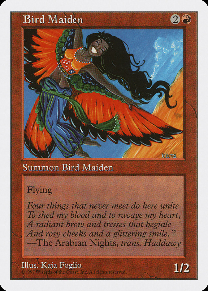 Bird Maiden [Fifth Edition] | Black Swamp Games