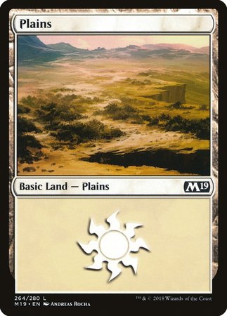 Plains (264) [Core Set 2019] | Black Swamp Games