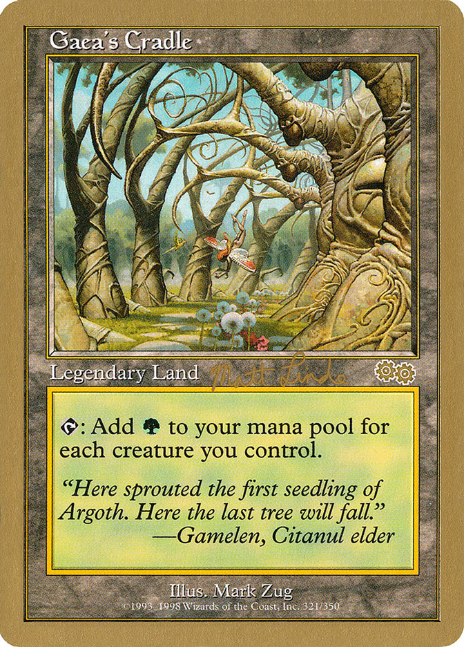 Gaea's Cradle (Matt Linde) [World Championship Decks 1999] | Black Swamp Games