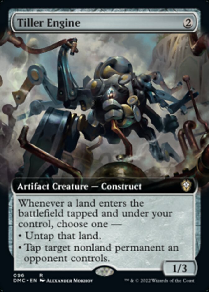 Tiller Engine (Extended Art) [Dominaria United Commander] | Black Swamp Games