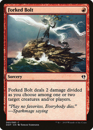 Forked Bolt [Duel Decks: Zendikar vs. Eldrazi] | Black Swamp Games