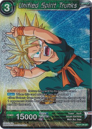 Unified Spirit Trunks (Foil) (EX01-06) [Mighty Heroes] | Black Swamp Games