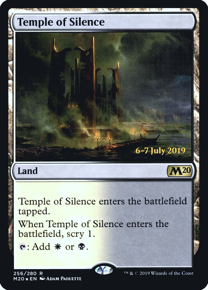 Temple of Silence  [Core Set 2020 Prerelease Promos] | Black Swamp Games