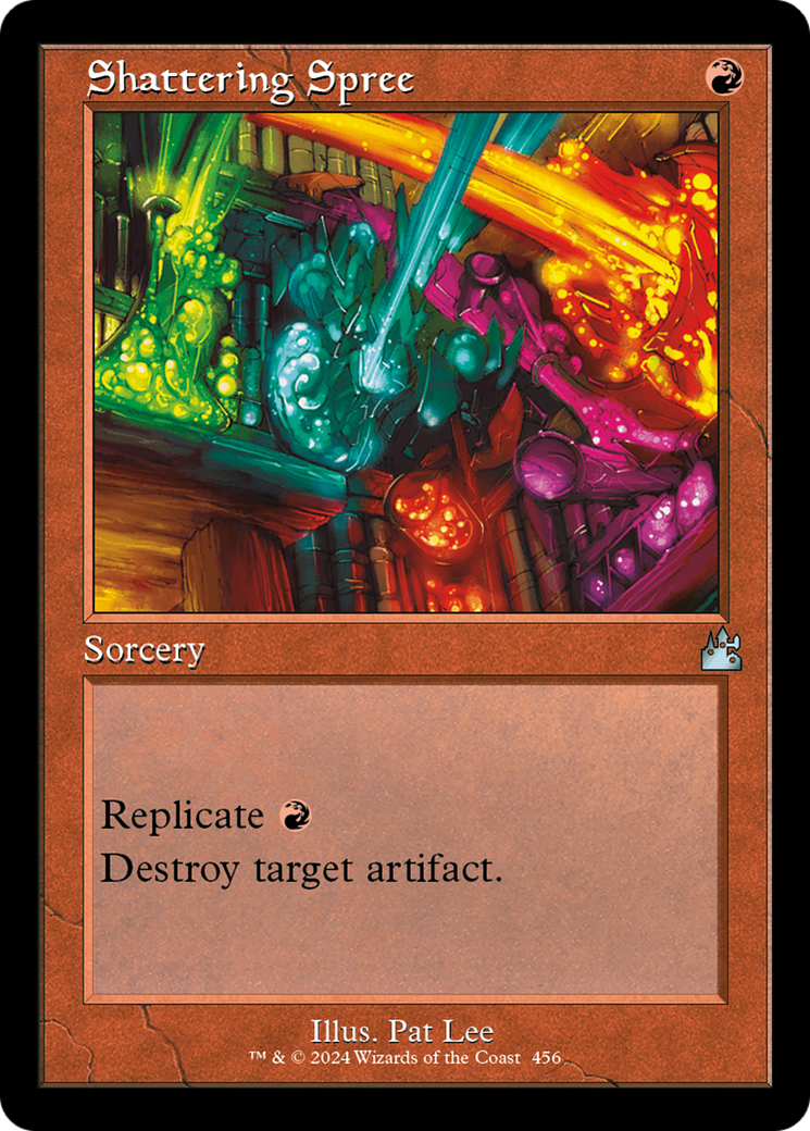 Shattering Spree (Retro Frame) [Ravnica Remastered] | Black Swamp Games