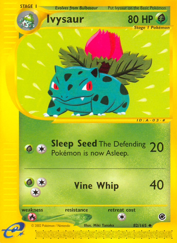 Ivysaur (82/165) [Expedition: Base Set] | Black Swamp Games