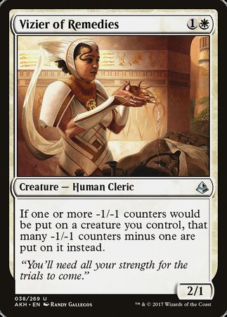 Vizier of Remedies [Amonkhet] | Black Swamp Games