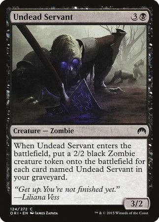 Undead Servant [Magic Origins] | Black Swamp Games