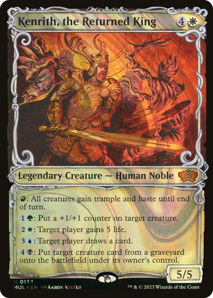 Kenrith, the Returned King (Halo Foil) [Multiverse Legends] | Black Swamp Games