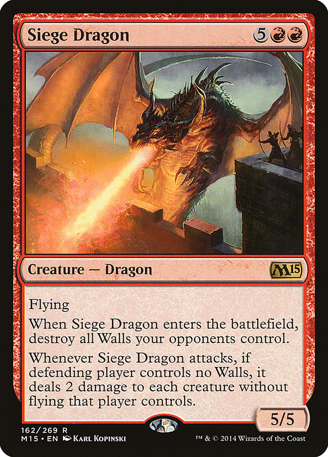 Siege Dragon [Magic 2015] | Black Swamp Games