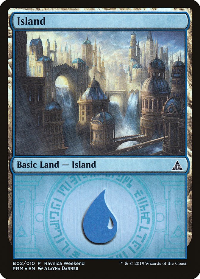 Island (B02) [Ravnica Allegiance Guild Kit] | Black Swamp Games