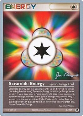 Scramble Energy (89/101) (Psychic Lock - Jason Klaczynski) [World Championships 2008] | Black Swamp Games