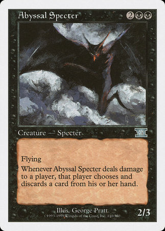 Abyssal Specter [Classic Sixth Edition] | Black Swamp Games