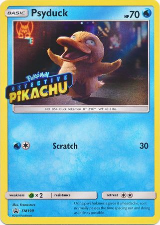 Psyduck Detective (SM199) (Pikachu Stamped) [Sun & Moon: Black Star Promos] | Black Swamp Games