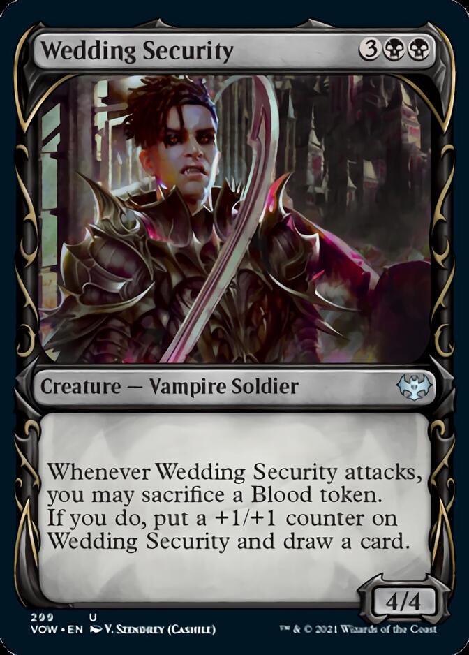 Wedding Security (Showcase Fang Frame) [Innistrad: Crimson Vow] | Black Swamp Games