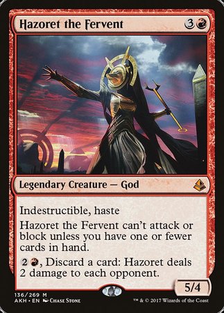 Hazoret the Fervent [Amonkhet] | Black Swamp Games