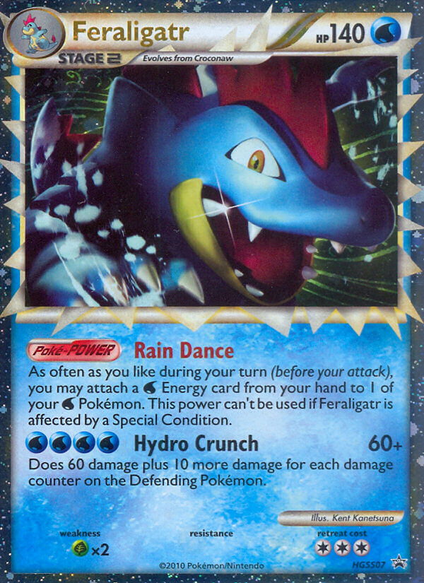 Feraligatr (HGSS07) [HeartGold & SoulSilver: Black Star Promos] | Black Swamp Games