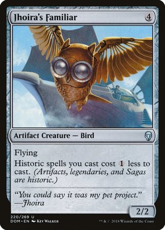 Jhoira's Familiar [Dominaria] | Black Swamp Games