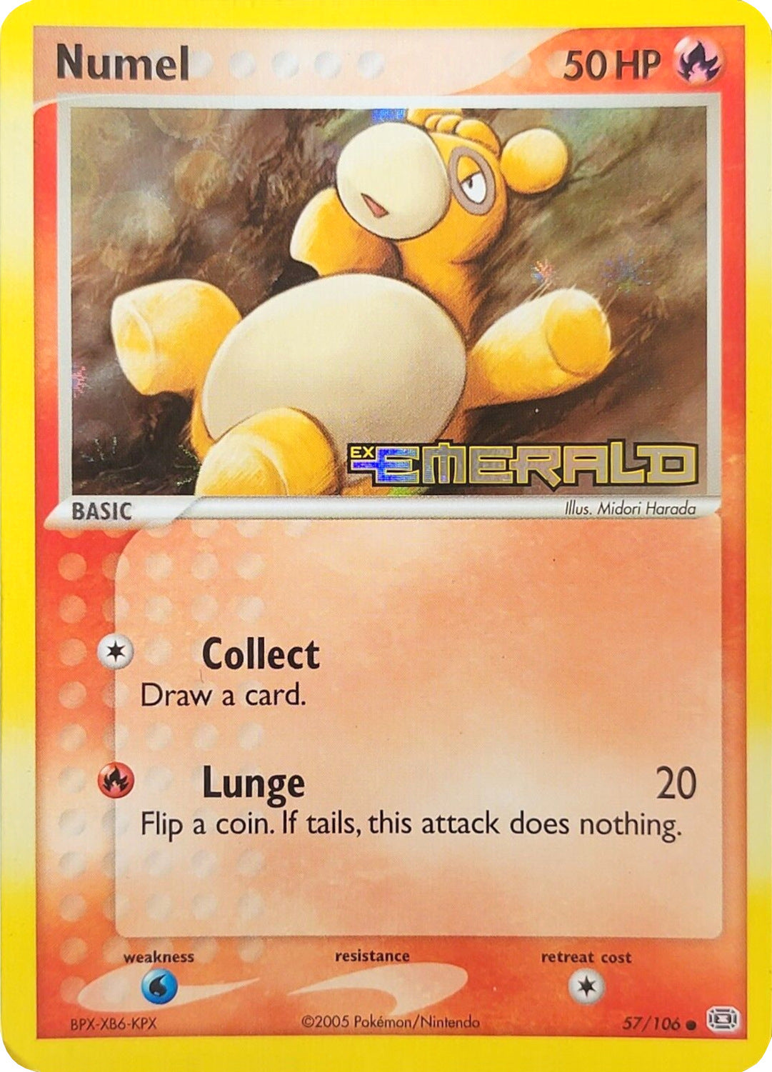 Numel (57/106) (Stamped) [EX: Emerald] | Black Swamp Games