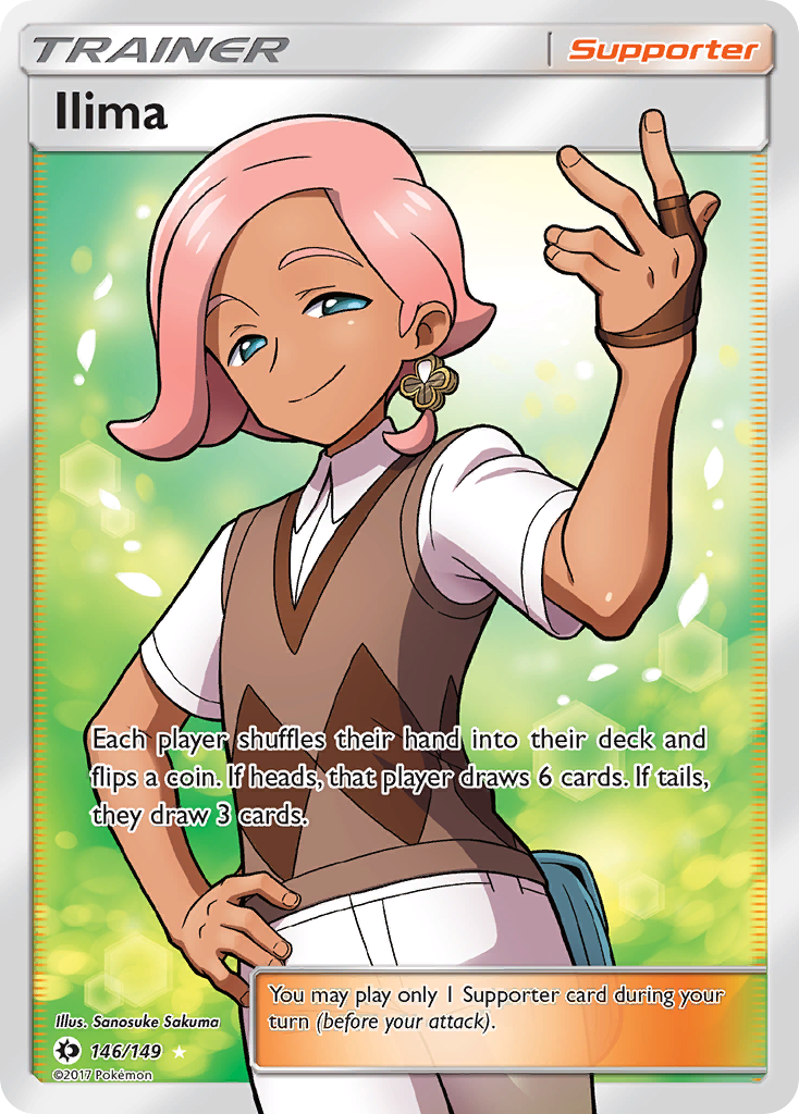 Ilima (146/149) [Sun & Moon: Base Set] | Black Swamp Games