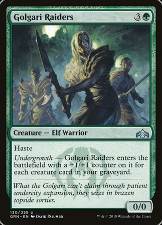 Golgari Raiders [Guilds of Ravnica] | Black Swamp Games